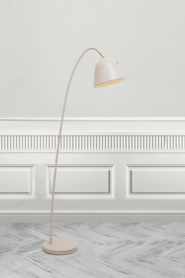 Fleur, Stehleuchte, Beige - IP20, E27