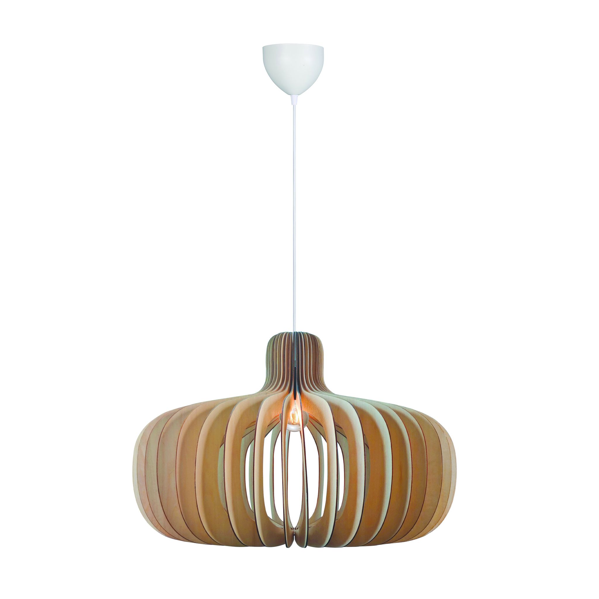 Pendelleuchte Hazo 65 Nature - 60W, E27, IP20