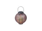 Solar Laterne MENKAR - Amber LED, IP44, 1800K