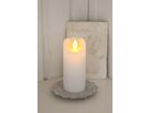 LED Pillar Kerze Glow - Indoor, Weiss, 12.5cm Höhe, Timerfunktion