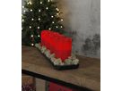 LED Pillar Kerze 4er Pack May - Indoor, Rot, 12.5cm Höhe, Timerfunktion
