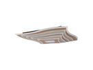 LED-CCT Deckenleuchte  FEVORIA : 50cm braun - IP20, LED-Modul, Braun