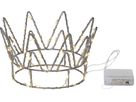 Tischdekoration Crown - IP20, Warmweiss, 70 LED
