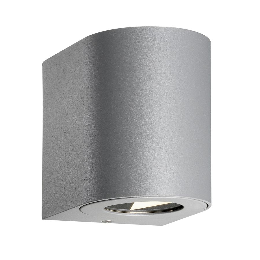 Canto 2, Wandleuchte, Grau - 2X6W LED, 2700K, IP44, 230V