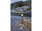Solar Poller-Leuchte Pireus - Rostfreier Stahl, Lichtfarbe Warmweiss