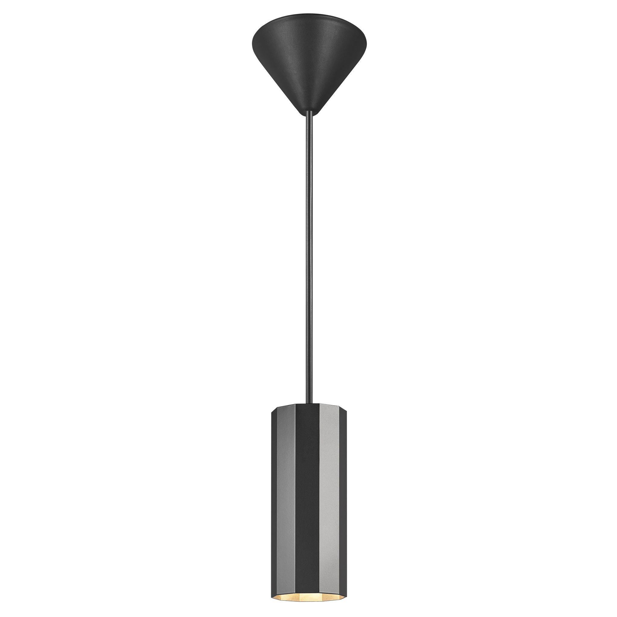 Alanis , Pendelleuchte, Schwarz - GU10, IP20, max.LED 5W
