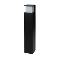 Dissuasore a LED Cubo-AP - 10W, 900lm, 3000K, IP54, 150°, schwarz, nicht dimmbar, L=100mm, B=100mm, H=600mm