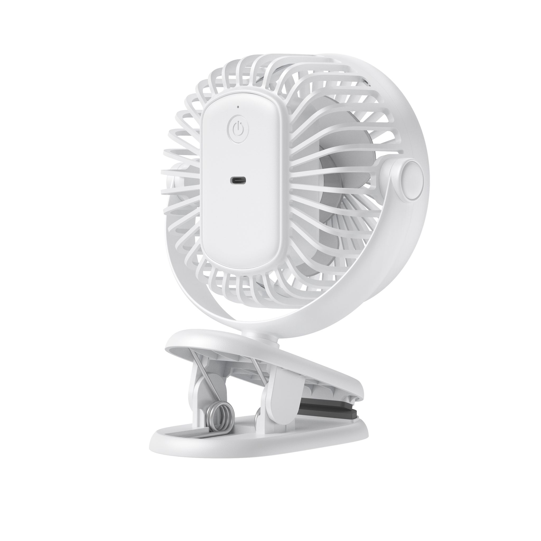 METEO Klemmventilator - 2400mAh, inkl. USB-C Kabel, wiederaufladbar