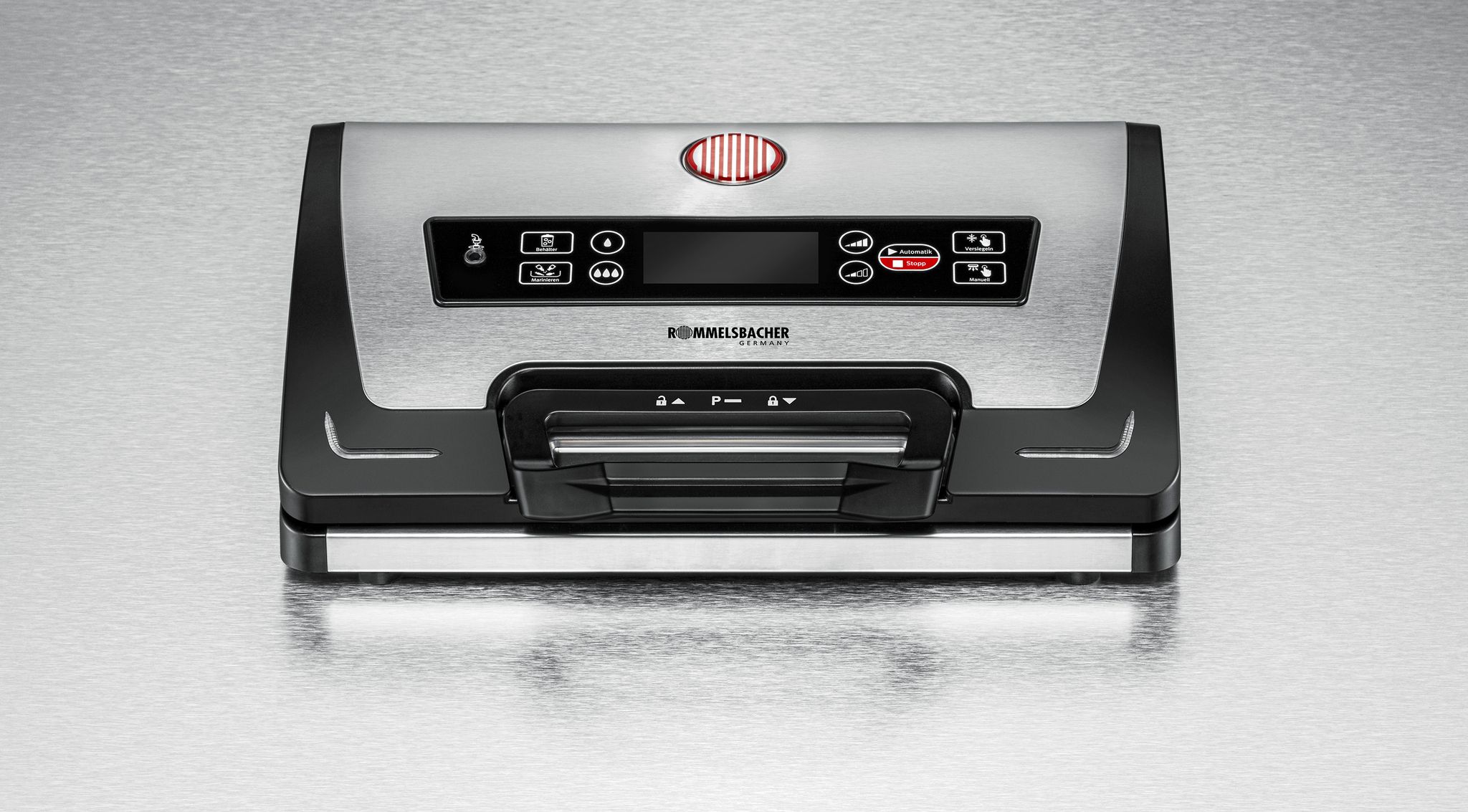 Vakuumiergerät VAC 585 - Vakuumierergerät, Schwarz/Silber, 140W