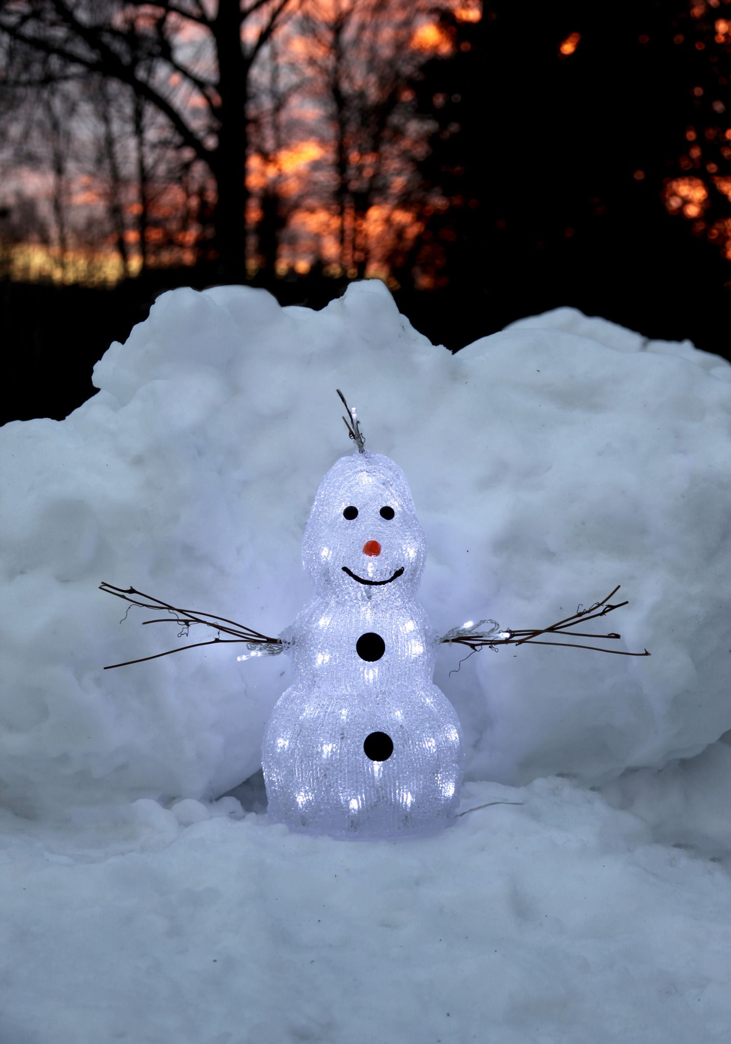 Figur Crystalo - IP44, Kaltweiss, 50 LED