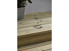 Proiettore di luce solare Decklight - Silber, Lichtfarbe Warmweiss