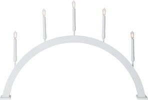 Kerzenständer Storm - IP20, Neutralweiss, 5 LED's