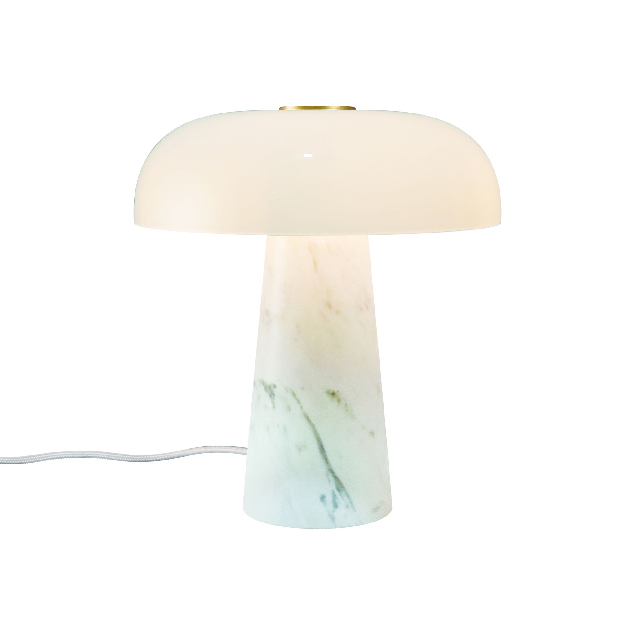 Tischleuchte Glossy Mini  Weiss - 15W, E14, IP20