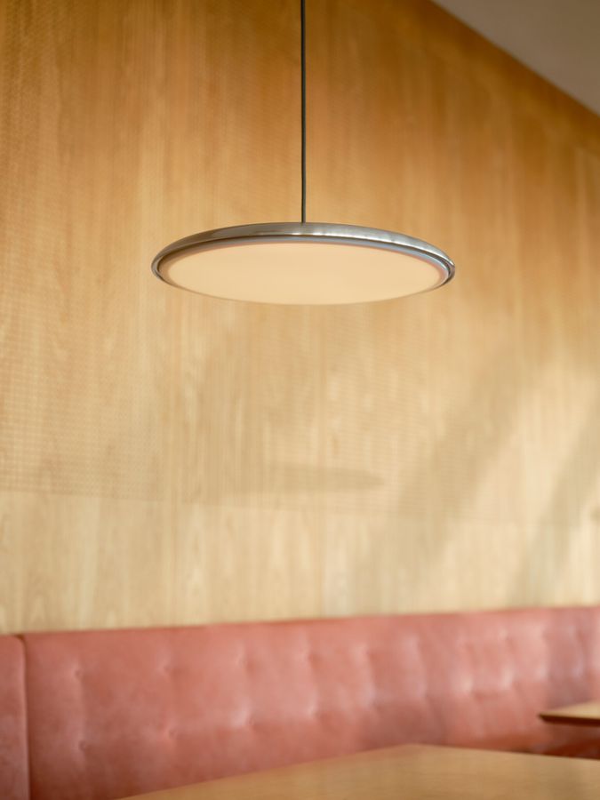 Pendelleuchte Artist 40 Edelstahl - LED-Modul, 25W, 3000K, 1600Lm, IP20