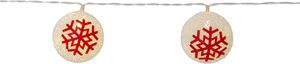 Lichterkette  Ornament - IP20, Warmweiss, 10 LED's