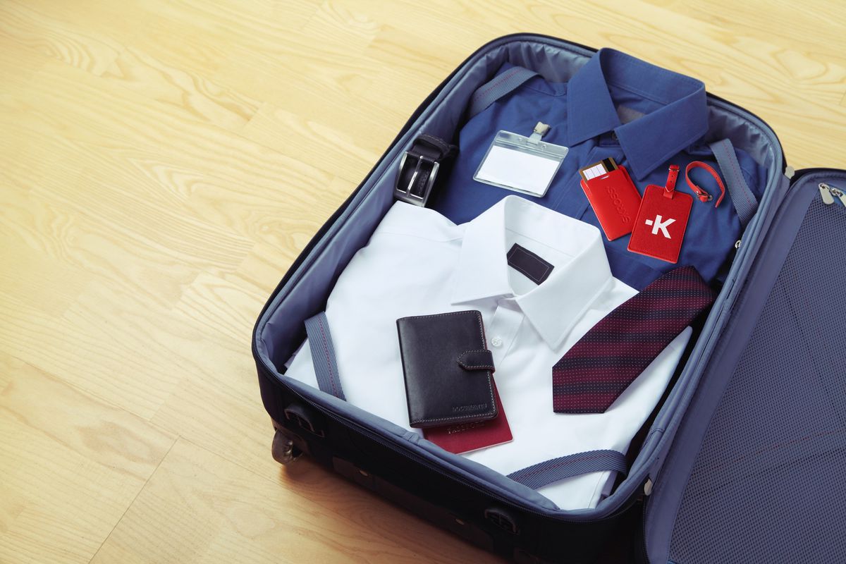 Gepäckanhänger, rot - Luggage Tag, red