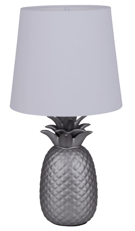 Keramik-Tischleuchte h: 45cm Ananas - E14, 40W, IP20