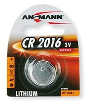 Lithium cella a bottone CR2016 - 1er Blister