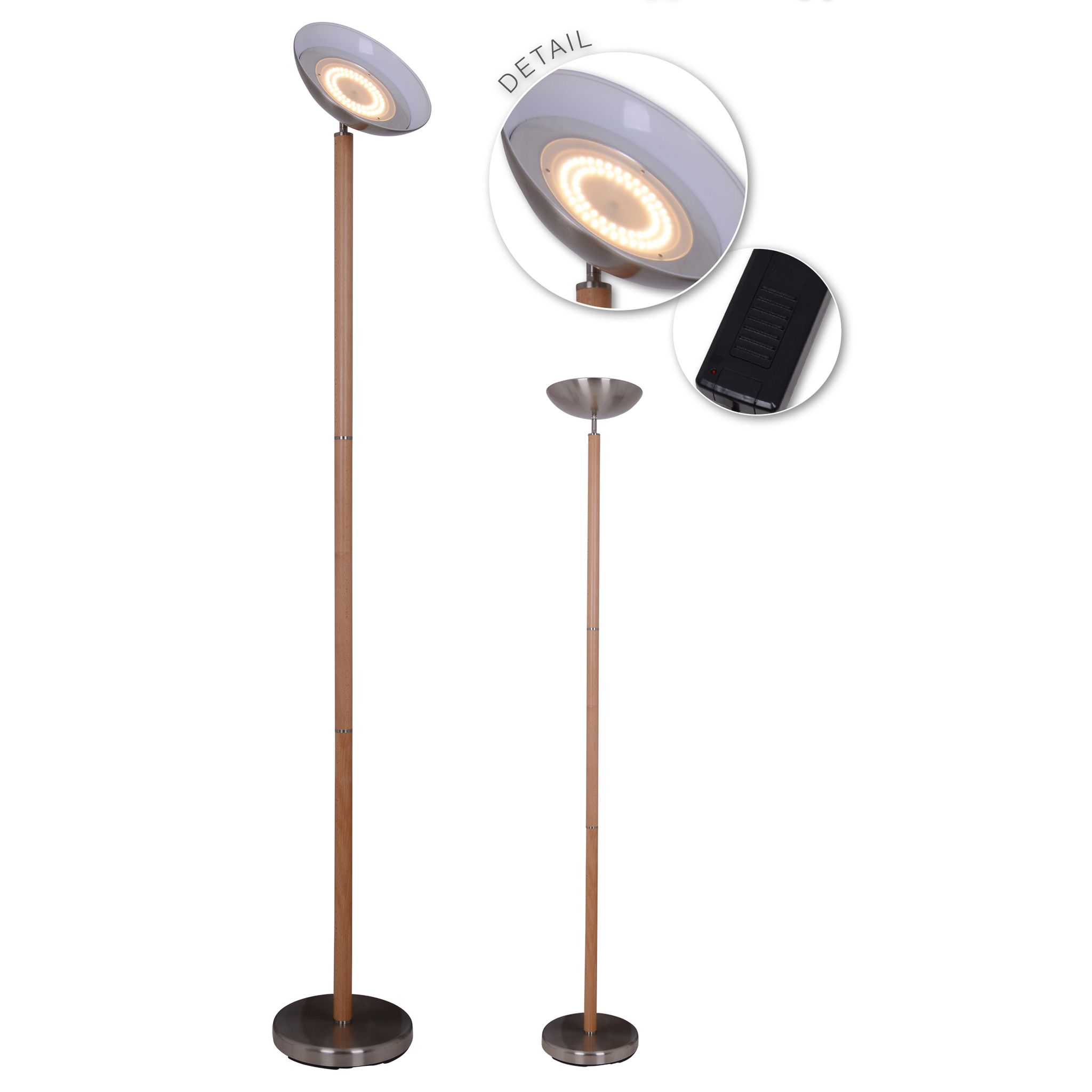 LED Stehleuchte h: 192cm Matilda - LED fest verbaut, 29W, IP20