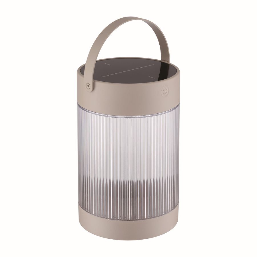 Coupar, Solar-Tischleuchte, Schwarz - LED-Modul 3.2W, IP44, schwarz