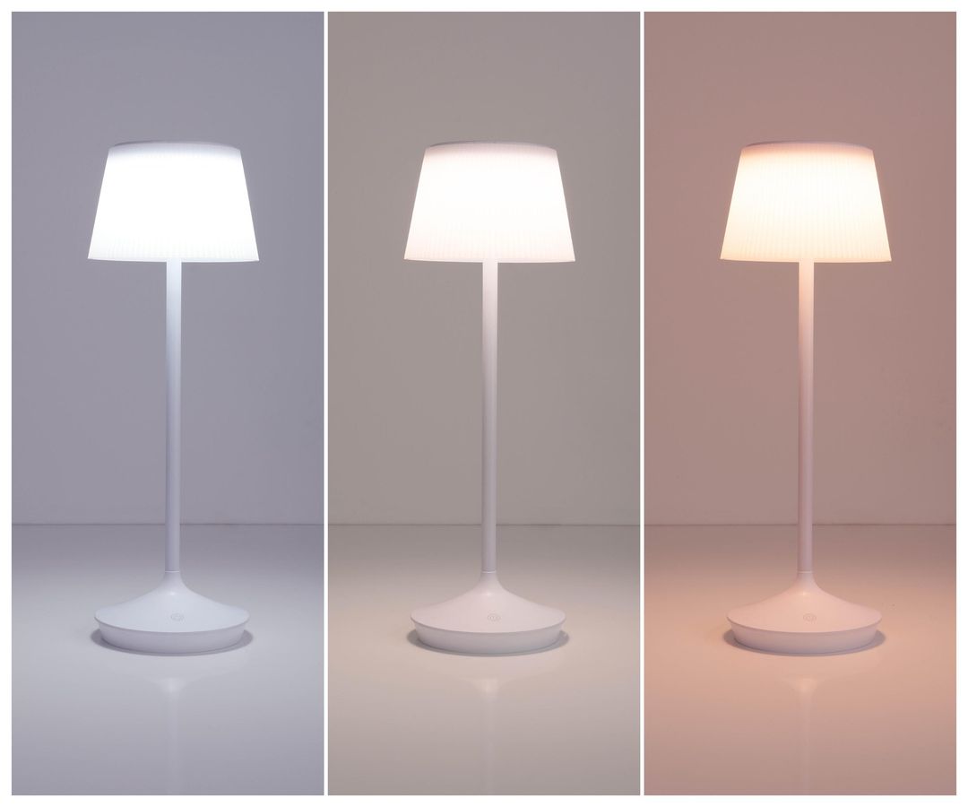 Solar-/ Akkutischleuchte EMMI - LED-Modul, 3W, IP44