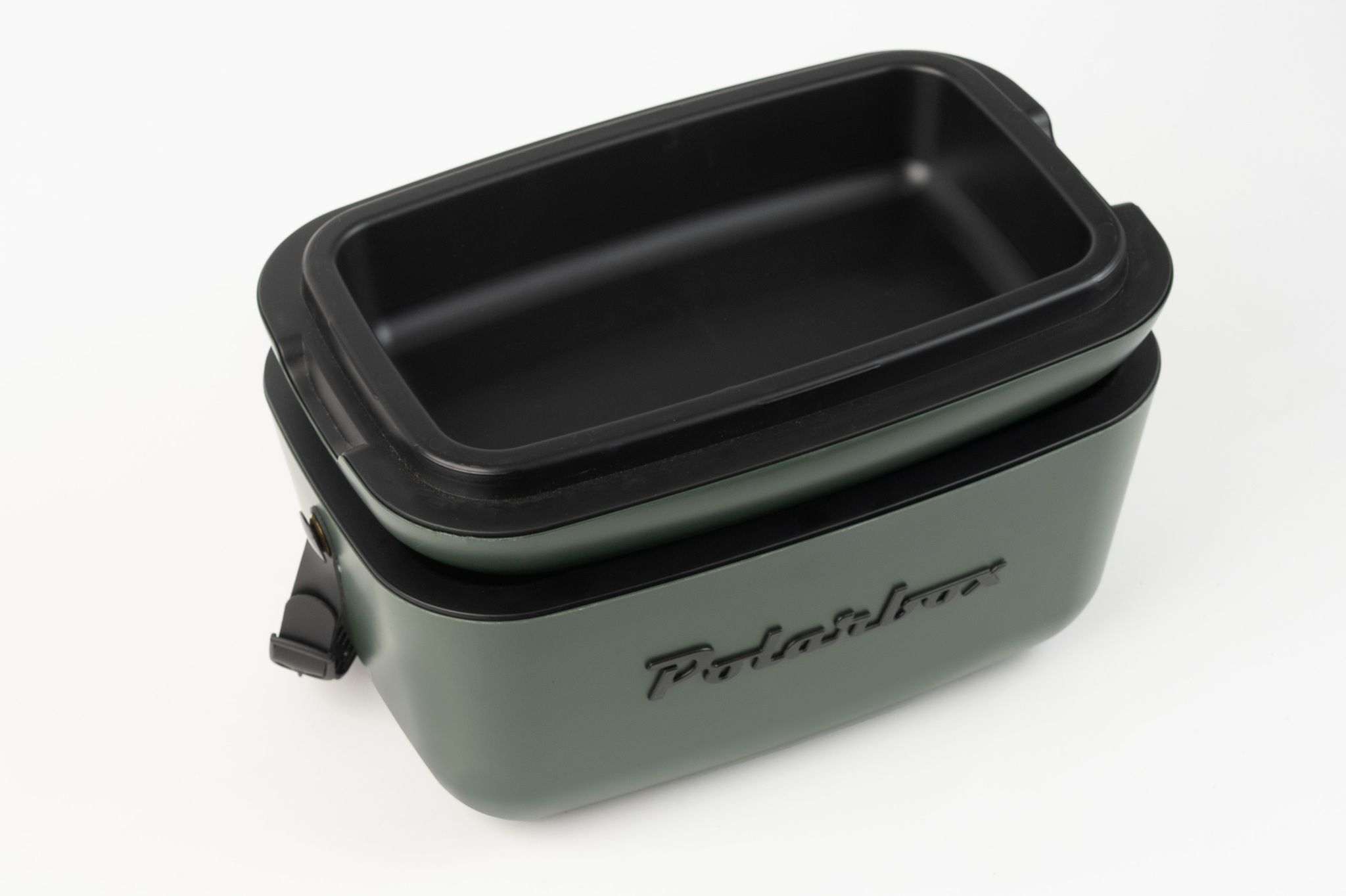 Polarbox Retro Cooler Waldgrün - Schwarz 20l - Kühlbox, 20l, Vintage Design