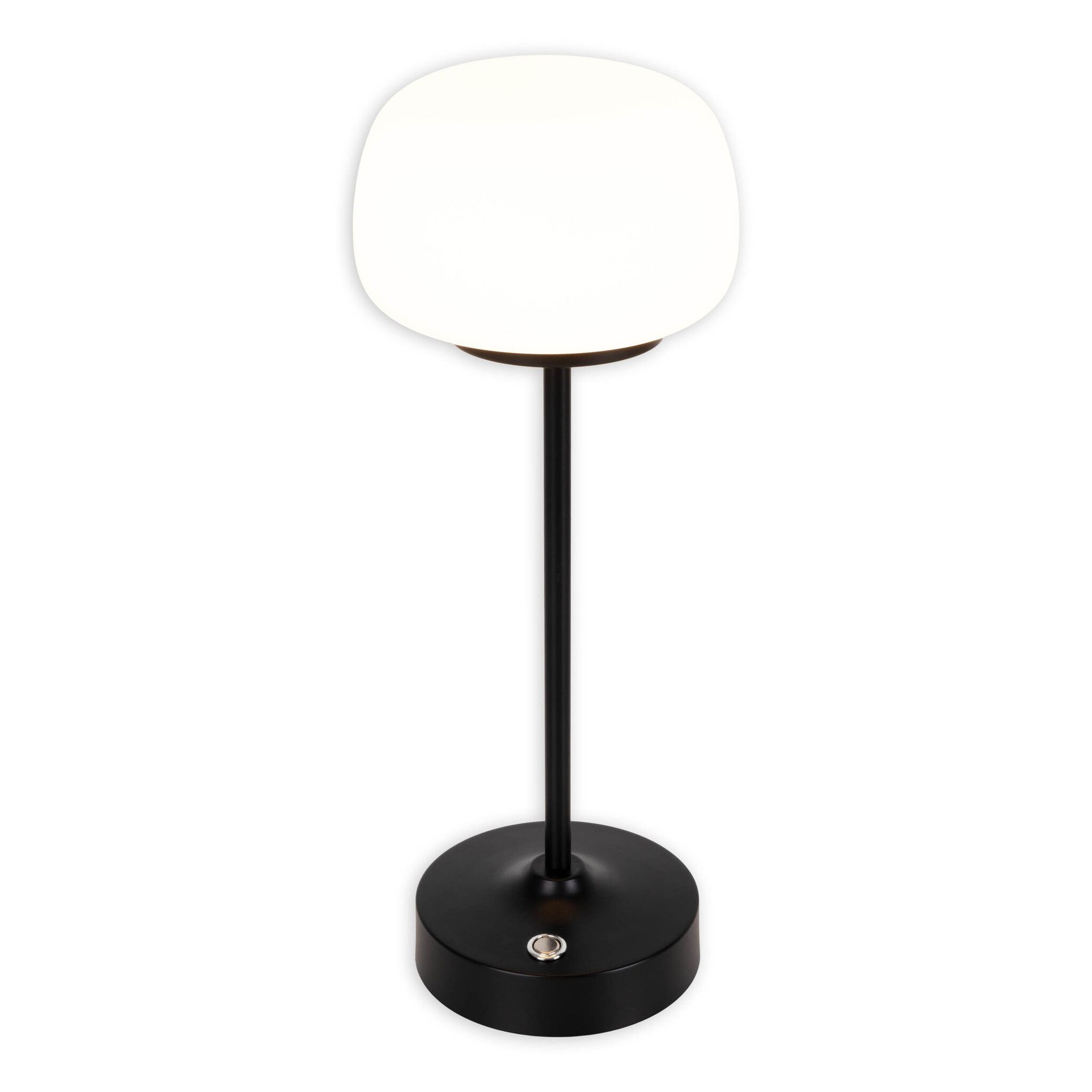 LED Akku- Tischleuchte PINA  schwarz - LED-Modul, 6W, IP20