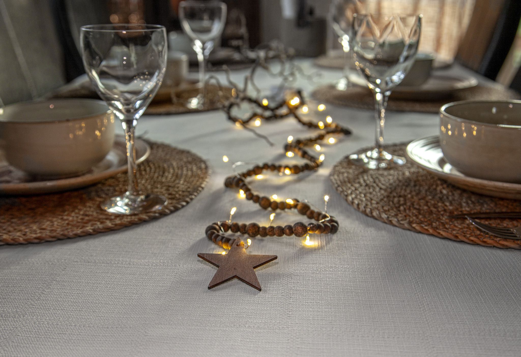 Lichterkette Beady - IP20, Warmweiss, 30 LED's, 150.00 cm