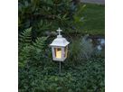 Laterne Serene - Outdoor, Weiss, 45cm Höhe, Timerfunktion