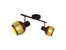 2er Deckenleuchte Spot Casco - E27, IP20