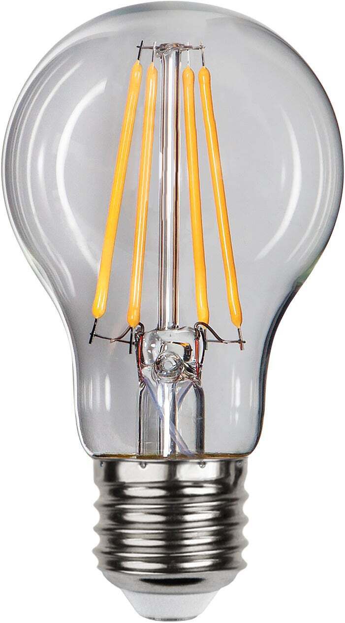 LED Leuchtmittel E27 A60 Clear 3-step memory - E27, 806lm, 3000K, 6.5W, 230V