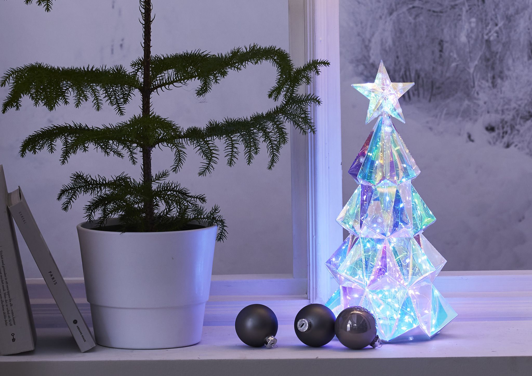 Indoor Decoration Magic - Indoor, Kaltweiss, Transparent