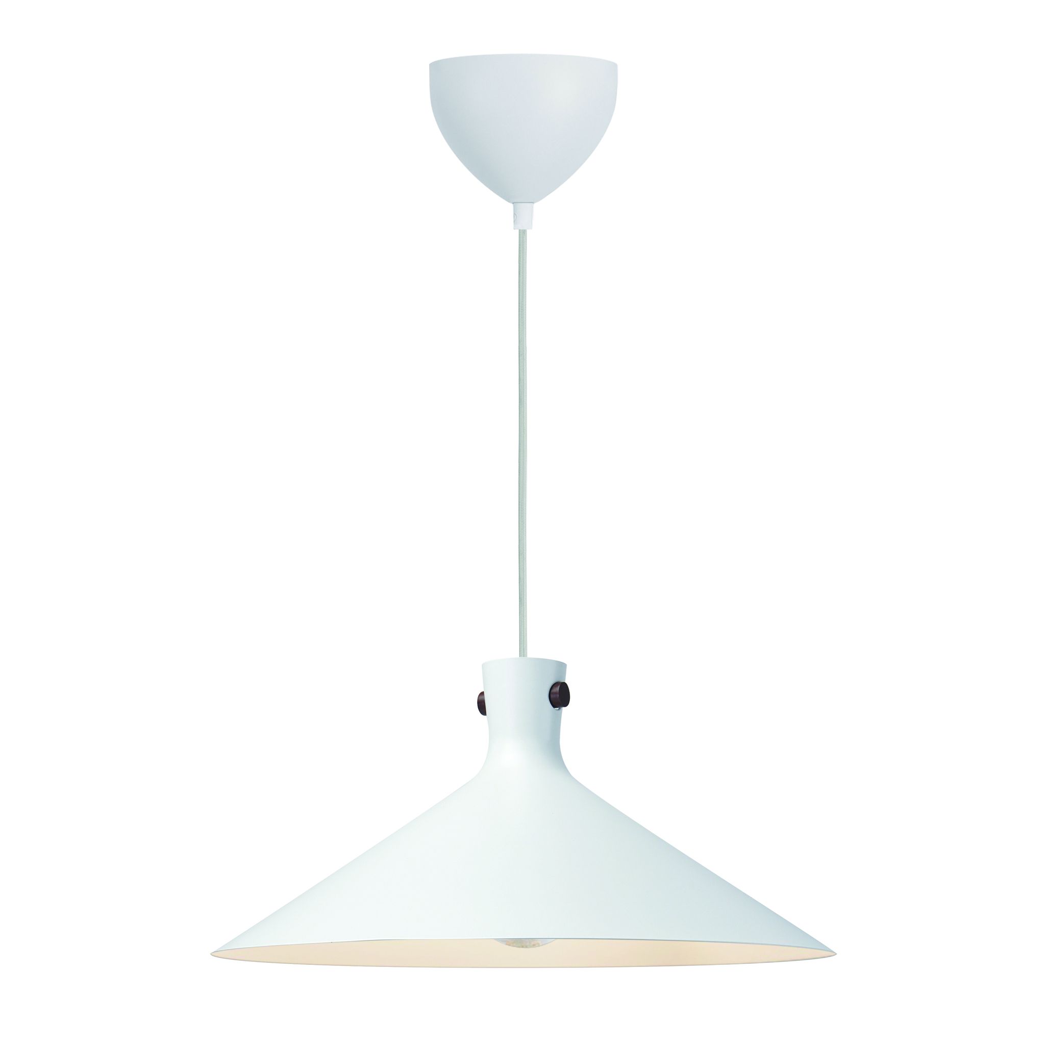 Pendelleuchte Dorina Weiss - 60W, E27, IP20