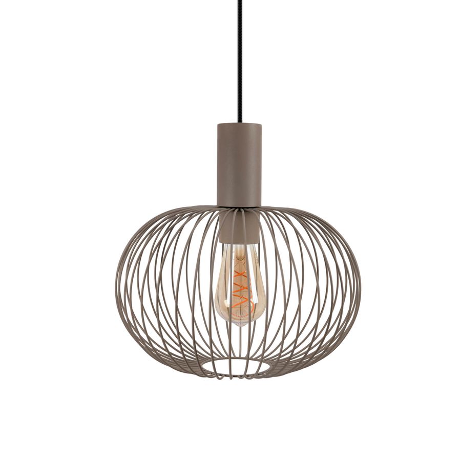 6er Pendelleuchte  TARELLIO  L: 62,4cm beige - IP20, E27, Beige