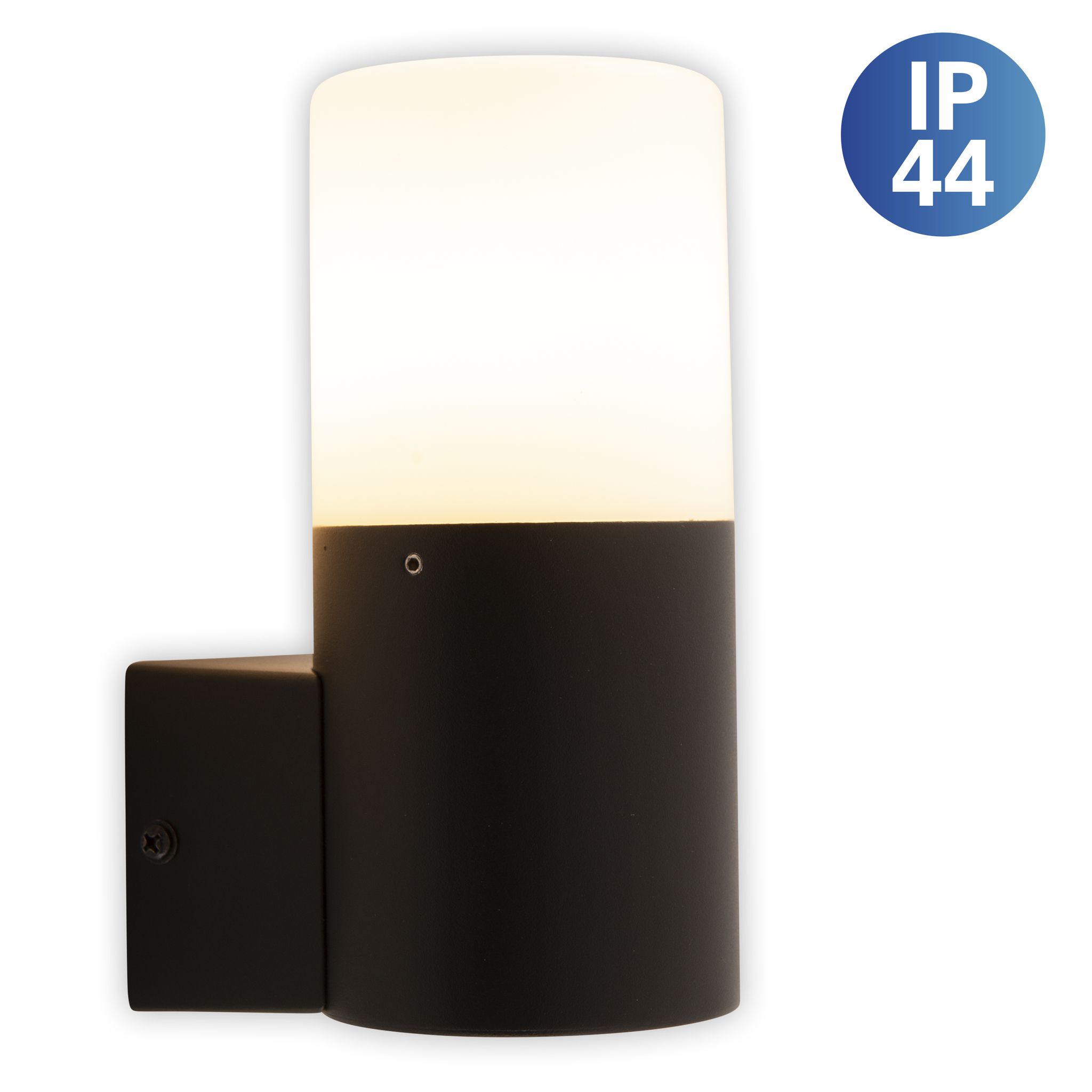 Aussenwandleuchte Torcia h: 16.5cm schwarz - IP44, 15W