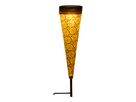 2er-Set LED Solarleuchte PAULA mit Erdspiess H: 40 cm - IP44, 0.06W, Warmweiss