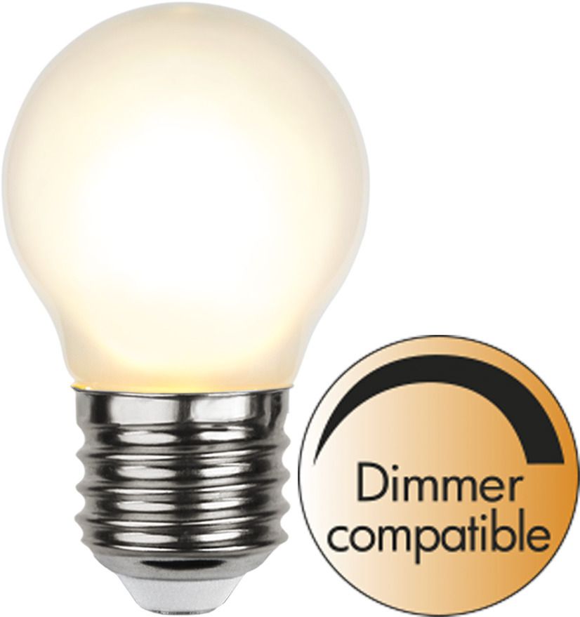 LED Leuchtmittel E27 G45 Frosted - E27, 400Lm, 2700K, 4W, 230V