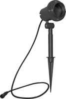 Outdoor Decoration Spotlight Focus - IP44, GU10, Schwarz