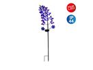 LED Solarleuchte VIOLA mit Erdspieß H: 76 cm - IP44, 0.09W, Kaltweiss
