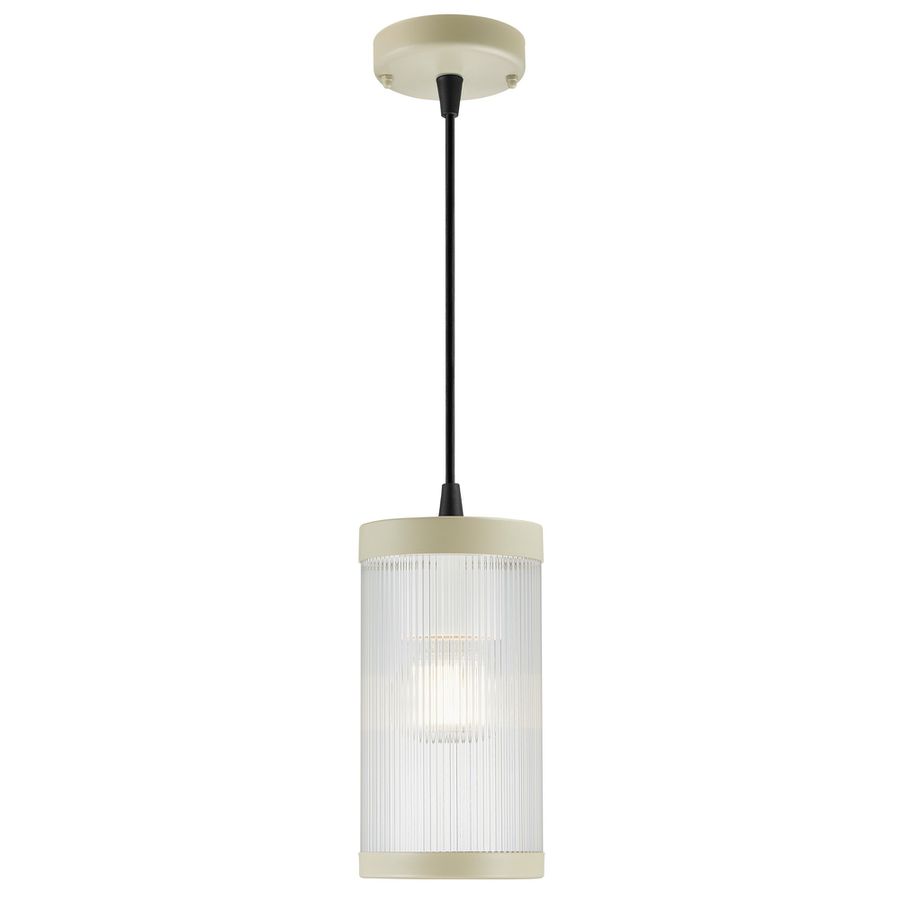 Coupar, Pendelleuchte, Sand - E27, IP54, max.25W