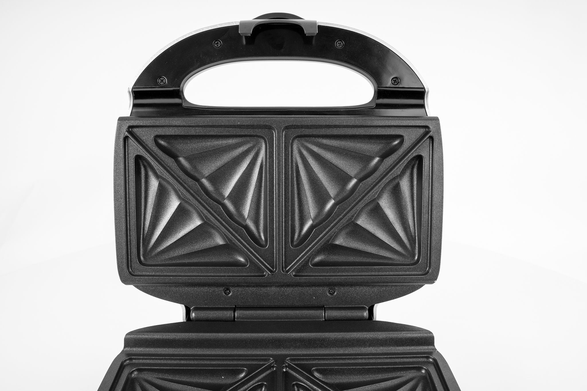 Sandwich Maker ST 1000 - 950W, 230V, Schwarz/Silber