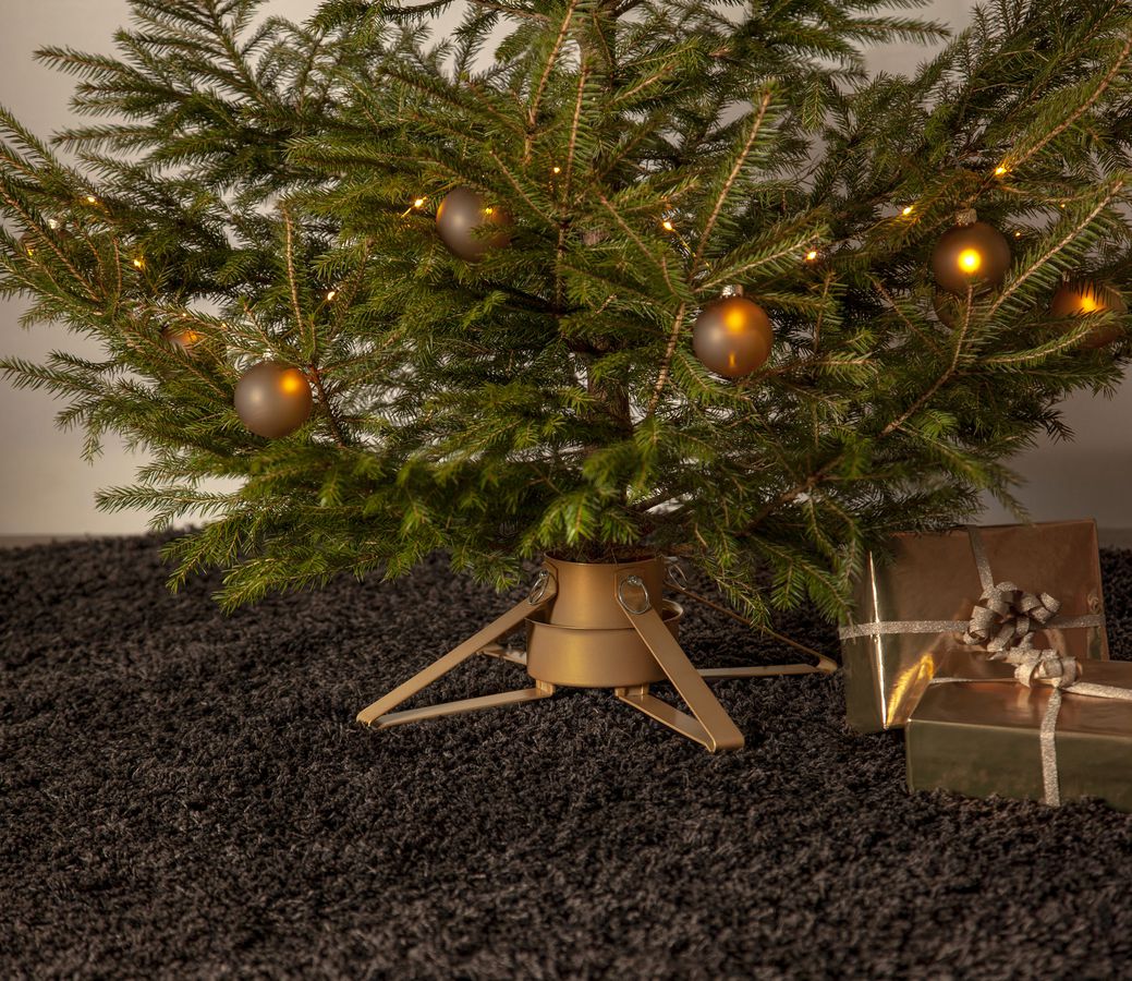 Weihnachtsbaum Stand Granig Gold - IP20, Gold