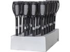 Solar Torch Flame Mini - IP44, Gelb, Dämmerungssensor, 24 Stück im Display