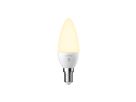 LED-Leuchtmittel Smart, E14, C35, Weiss - 4.7W ,2700K, IP20
