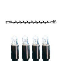 Lichterkette Extra System LED - IP44, Kaltweiss, Schwarz
