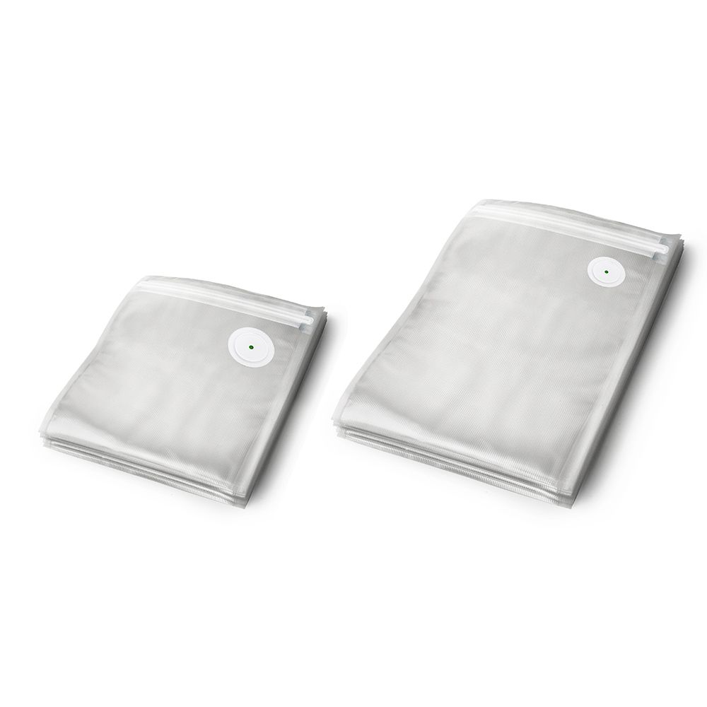 Zip-Vakuumierbeutel Set VBZ 1 - 10x 23x20cm, 10x 35x26cm