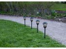 Solar Wegbeleuchtung 4 Pack Lace - Warmweiss, IP44, Schwarz