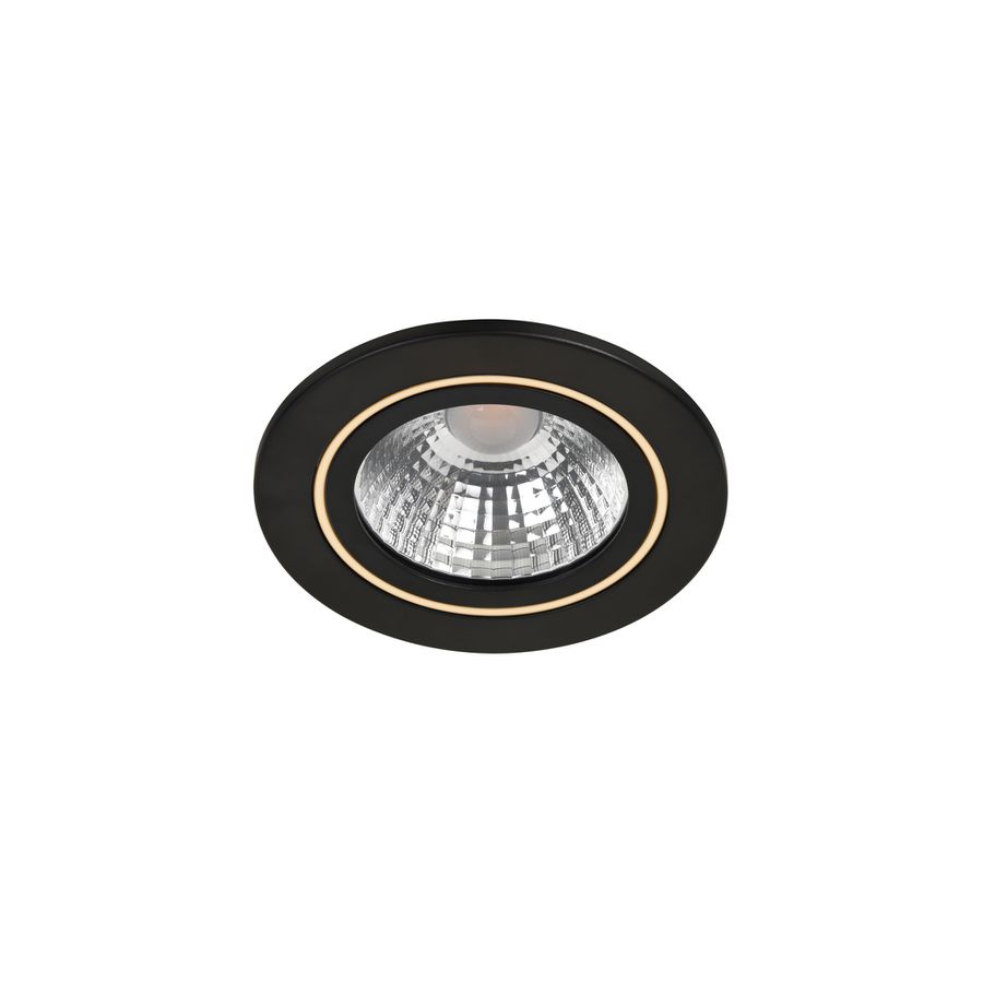 Alec  1-Kit Downlight Schwarz - IP44, LED Modul