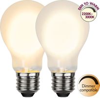 LED Leuchtmittel E27 A60 Dim To Warm - E27, 280Lm, 3000 to 2200K, 4W, 220-240VAC