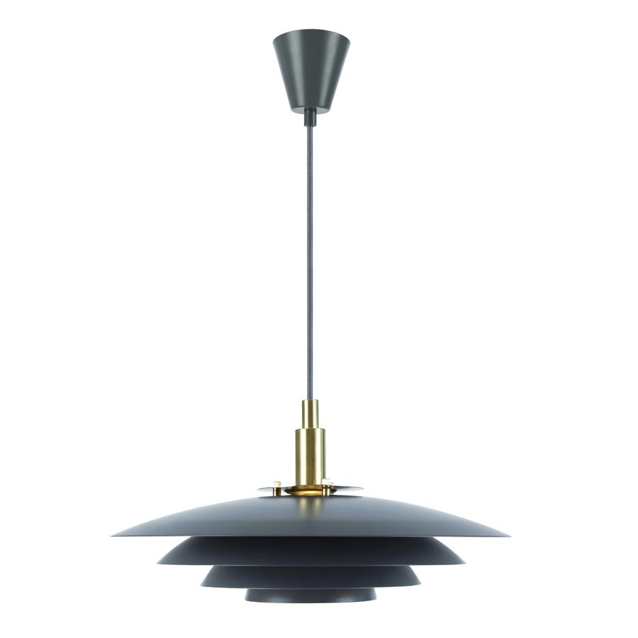 Bretagne 38, Pendelleuchte, Grau - G9, IP20, max.25W